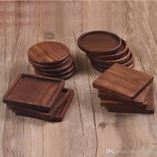 2020 Black Walnut Wooden Coasters 4 Styles Square Round Wood Teapot Cup  Mats Bowl Plates Tableware Insulation Pad Coaster Kitchen Home Bar Tool  From Home_goods, $2.19 | DHgate.Com